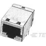 TE Connectivity-5569564-4 Connector Telephone and Telecom Conn RJ-45 F 8 POS 2.54mm Solder RA Thru-Hole 12 Terminal 1 Port Cat 3 Box/Tray