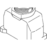 Molex-0563870000 Connector Accessories Connector Accessories Bracket Cover Bag