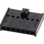 Molex-0901560147 Connector Discrete Wire Housing Conn Housing F 7 POS 2.54mm Crimp ST Cable Mount Black C-Grid III™ Bag