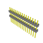 Samtec-EW-16-10-L-S-354 Connector Headers and PCB Receptacles Conn Board Stacker HDR 16 POS 2.54mm Solder ST Top Entry Thru-Hole Bulk