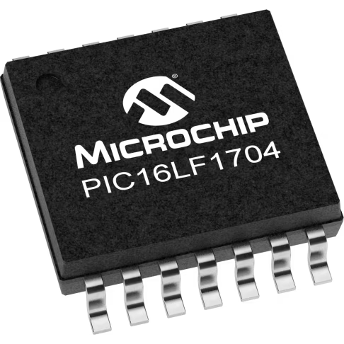 Microchip Technology-PIC16LF1704-I/ST Microcontrollers - MCUs MCU 8-bit PIC RISC 7KB Flash 3.3V/5V 14-Pin TSSOP Tube