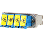 Molex-1061230600 Connector Fiber Optics LC Adapter, Quad, EMI, Metal Body, Screw Mount Style, Duplex SC Footprint, Shutter One Side, Blue