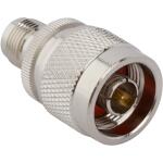 Amphenol RF-242130RP Connector RF Conn Type N-TNC Adapter 0Hz to 11GHz 50Ohm ST PL/RCP Nickel Amphenol RF-242130RP Connector RF Conn Type N-TNC Adapter 0Hz to 11GHz 50Ohm ST PL/RCP Nickel