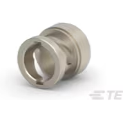 TE Connectivity-1-1337524-0 Connector Accessories Connector Accessories Plug Dust Cap Straight Brass Silver Nickel Tray