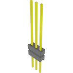 Samtec-EW-03-19-G-S-230 Connector Headers and PCB Receptacles Conn Board Stacker HDR 3 POS 2.54mm Solder ST Top Entry Thru-Hole Bulk