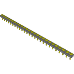 Samtec-SL-126-T-19 Connector Headers and PCB Receptacles Conn Socket Strip SKT 26 POS 2.54mm Solder ST Top Entry Thru-Hole Bulk