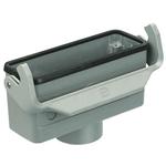 HARTING Technology Group-19300241752 Backshells Hood 180° 24B Shell Size Powder Die Cast Aluminum Single Lock Han®