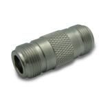 Amphenol RF-172370 Connector RF Conn Type N Adapter 0Hz to 6GHz 50Ohm ST RCP/RCP Silver