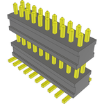 Samtec-FW-10-03-G-D-303-065-A Connector Headers and PCB Receptacles Conn Board Stacker HDR 20 POS 1.27mm Solder ST Top Entry SMD FLEX STACK™ Tube Samtec-FW-10-03-G-D-303-065-A Connector Headers and PCB Receptacles Conn Board Stacker HDR 20 POS 1.27mm Solder ST Top Entry SMD FLEX STACK™ Tube