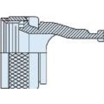Glenair-M85049/53-18N Backshells Backshell Strain Relief Straight Electroless Nickel