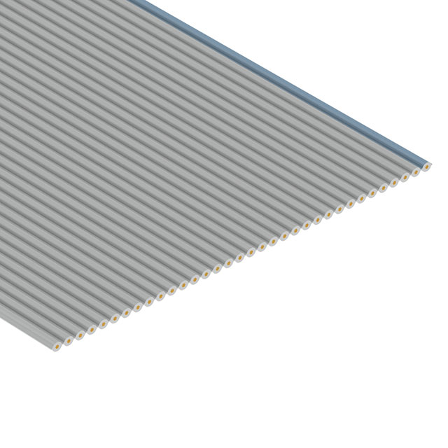 34 strand ribbon-gray with blue