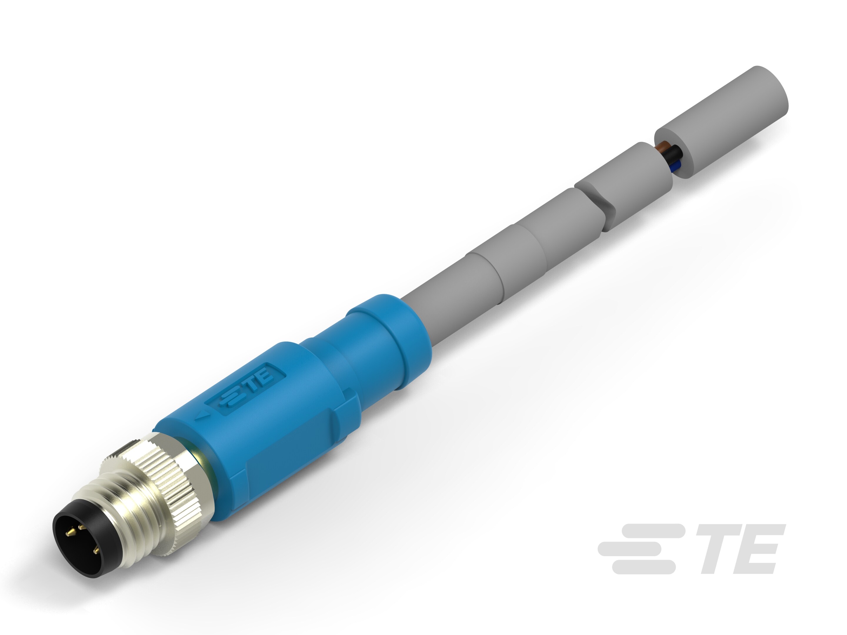 M8 CABLE ST M 5M 3POS PUR CABLE-T4061120003-005