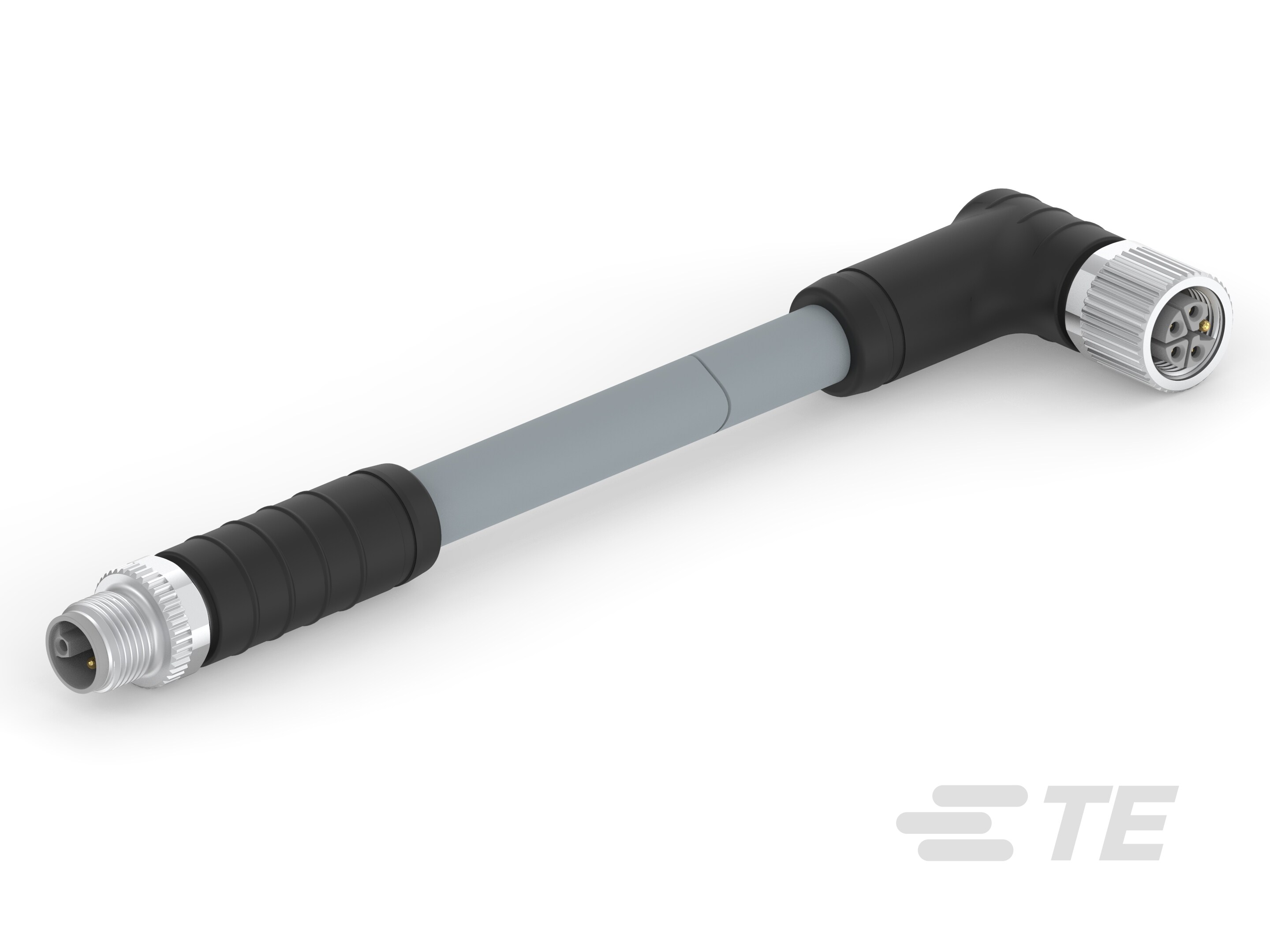 RPC-M12L-5MS-10.0-5FR-SH PUR 14AWG GY-T41626B9L25-007