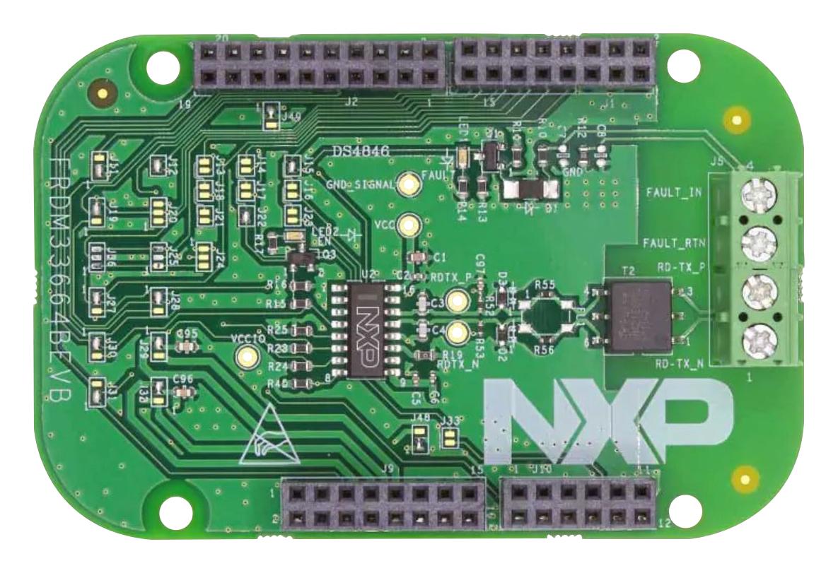 Evaluation Board, MC33664ATL High Speed Transceiver, Isolated Network, Freedom Board