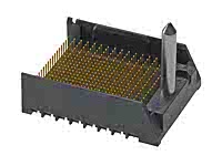 761455614 - Impact 100 Ohm 6 Pair Vertical Backplane Header, Right Guided, Open Endwall, 16 Columns, 288 Circuits, Pin Length 4.90mm, Plated Through Hole Dimension 0.46mm , Keying Orientation A, Lead-Free