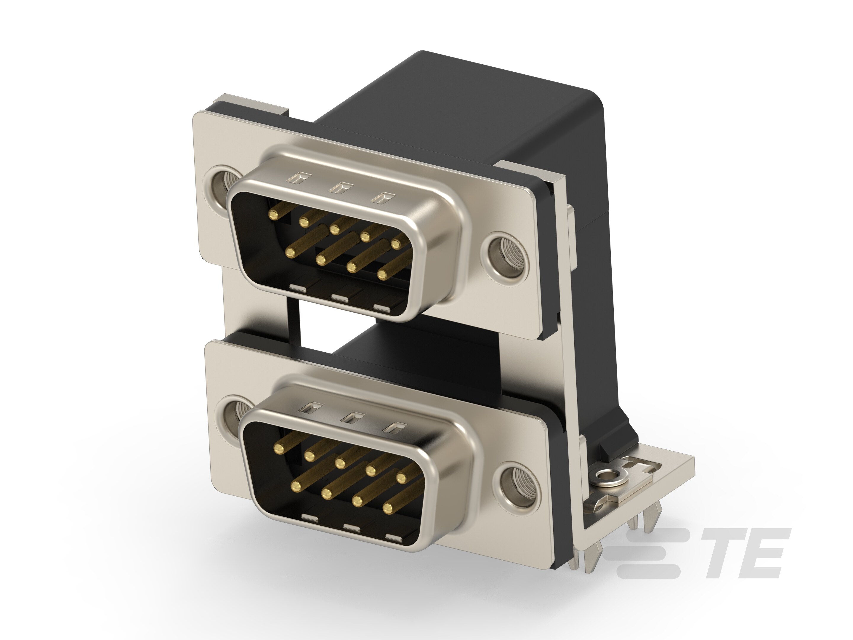 D-SUB ,9 POS PLUG OVER 9 POS PLUG-2454917-3