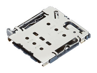 2128460114 - nano-SIM Card Socket, Pin-Eject Tray Type, 1.40mm Height, Vertical