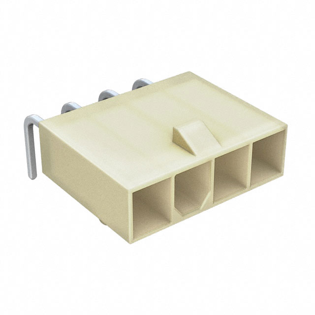 Mini-Fit Jr 5569 4 Position 1 Row Natural Mini-Fit Jr 5569 4 Position 1 Row Natural