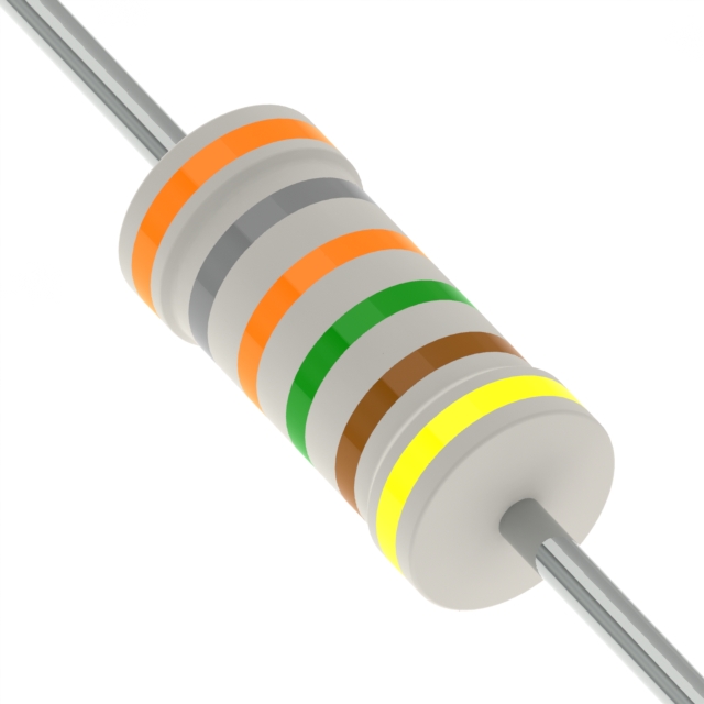 38,3m Ohm Axial 1% HHV 38,3m Ohm Axial 1% HHV