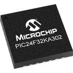 Microchip Technology-PIC24FV32KA302T-I/ML Microcontrollers - MCUs MCU 16-bit PIC RISC 32KB Flash 2.5V/3.3V/5V 28-Pin QFN EP T/R