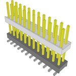 Samtec-HW-12-10-L-D-500-SM Connector Headers and PCB Receptacles Conn Board Stacker HDR 24 POS 2.54mm Solder ST SMD Tube Samtec-HW-12-10-L-D-500-SM Connector Headers and PCB Receptacles Conn Board Stacker HDR 24 POS 2.54mm Solder ST SMD Tube