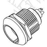 Amphenol-FLKC-16EGFS-GCP-001 Connector Circular Conn Circular SKT 16 POS Solder Cup ST Panel Mount 16 Terminal 1 Port