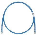 Panduit-UTP28SP15BU null Cable Assembly UTP Patch Cord 4.6m 28AWG RJ-45 to RJ-45 8 to 8 POS PL-PL Crimp-Crimp