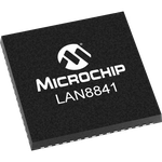 Microchip Technology-LAN8841/Q2A Fiber Optic Transceivers TX/RX Optical Fiber 1Gbps 64-Pin VQFN EP Tray