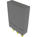Samtec-ESW-103-12-G-S Connector Headers and PCB Receptacles Conn Elevated Socket SKT 3 POS 2.54mm Solder ST Top Entry Thru-Hole Bulk Samtec-ESW-103-12-G-S Connector Headers and PCB Receptacles Conn Elevated Socket SKT 3 POS 2.54mm Solder ST Top Entry Thru-Hole Bulk