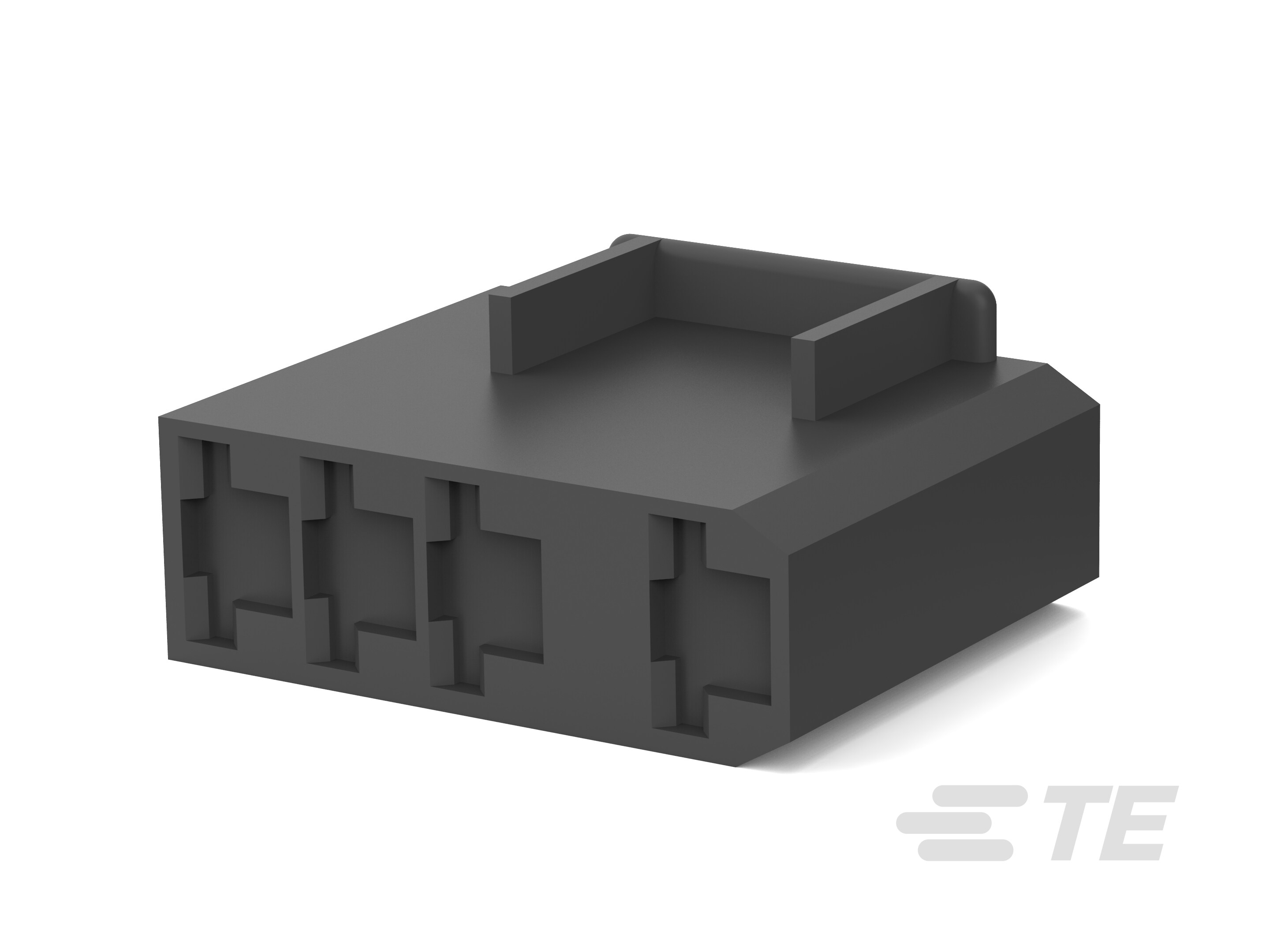 250 FASTON HSG. REC 4P BLACK-520987-1 250 FASTON HSG. REC 4P BLACK-520987-1