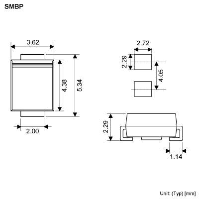 Product dimension image