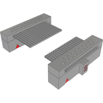 Samtec-FFSD-09-D-01.30-01-N  Cable Assembly 0.03m 30AWG 1.27mm 18 to 18 POS IDC Connector to IDC Connector F-F TIGER EYE™ Bulk