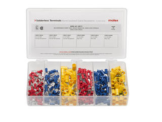 194130099 - Solderless Terminals Kit, Partial Insulated Quick Disconnects, 280 Pieces