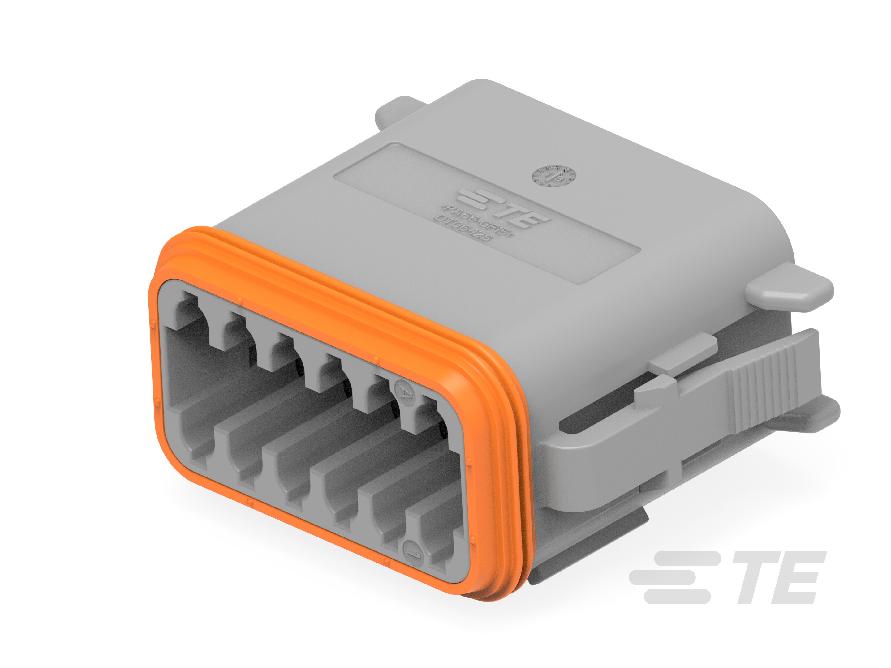 PLG, 12P, GRY, N, ENH KEY, A-DT06-12SA-B016