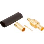 Amphenol RF-142189-75 Connector RF Conn Mini-SMB 0Hz to 4GHz 75Ohm Crimp ST Cable Mount RCP Gold