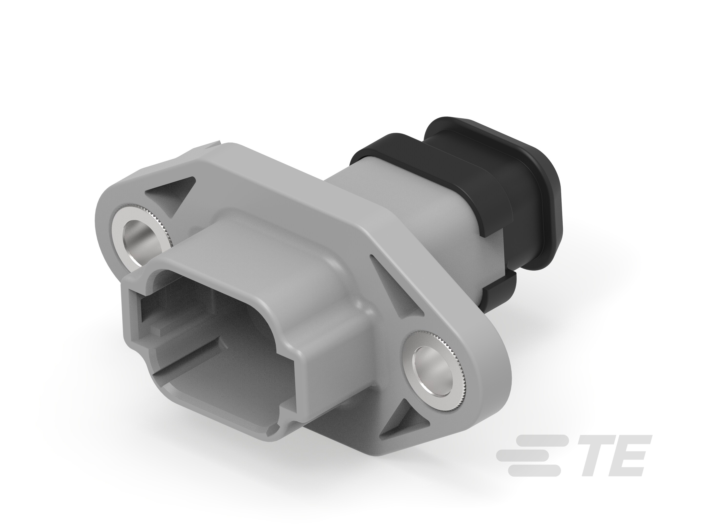 REC, 8P, GRY, N, XCAP, FLANGE, A-DT04-08PA-LE03 REC, 8P, GRY, N, XCAP, FLANGE, A-DT04-08PA-LE03