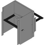 Hammond Manufacturing-C3R1086HCR  Gray Steel Wall Mount Junction Box