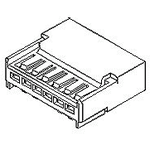Molex-0511110810 Connector Discrete Wire Housing Conn Housing F 8 POS 2.5mm Crimp ST Cable Mount White Bag
