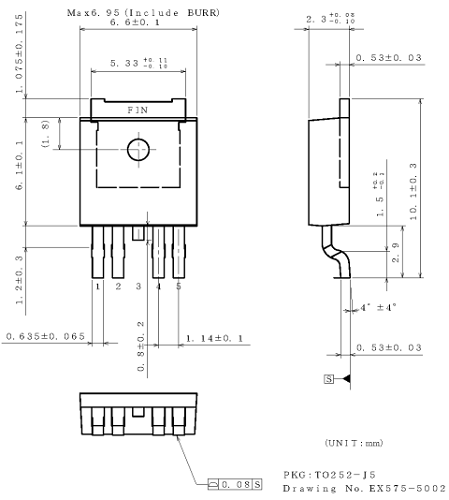 Product dimension image