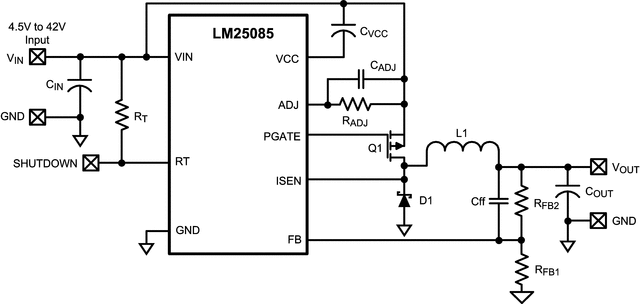 LM25085-Q1 product image
