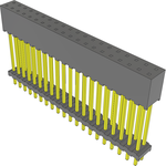 Samtec-ESQT-120-02-G-D-745 Connector Headers and PCB Receptacles Conn Elevated Socket SKT 40 POS 2mm Solder ST Top Entry Thru-Hole Tube