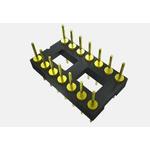 Samtec-APA-318-G-C Connector Socket Conn DIP Adapter HDR 18 POS 2.54mm ST Thru-Hole Bulk