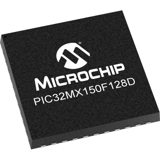 Microchip Technology-PIC32MX150F128D-I/ML Microcontrollers - MCUs MCU 32-bit MIPS32 M4K RISC 128KB Flash 2.5V/3.3V 44-Pin QFN EP Tube