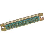 Cinch Connectivity Solutions-M24308/24-2F Connector D-Subminiature Conn D-Sub PIN 15 POS 1.37mm Solder ST Thru-Hole 15 Terminal 1 Port