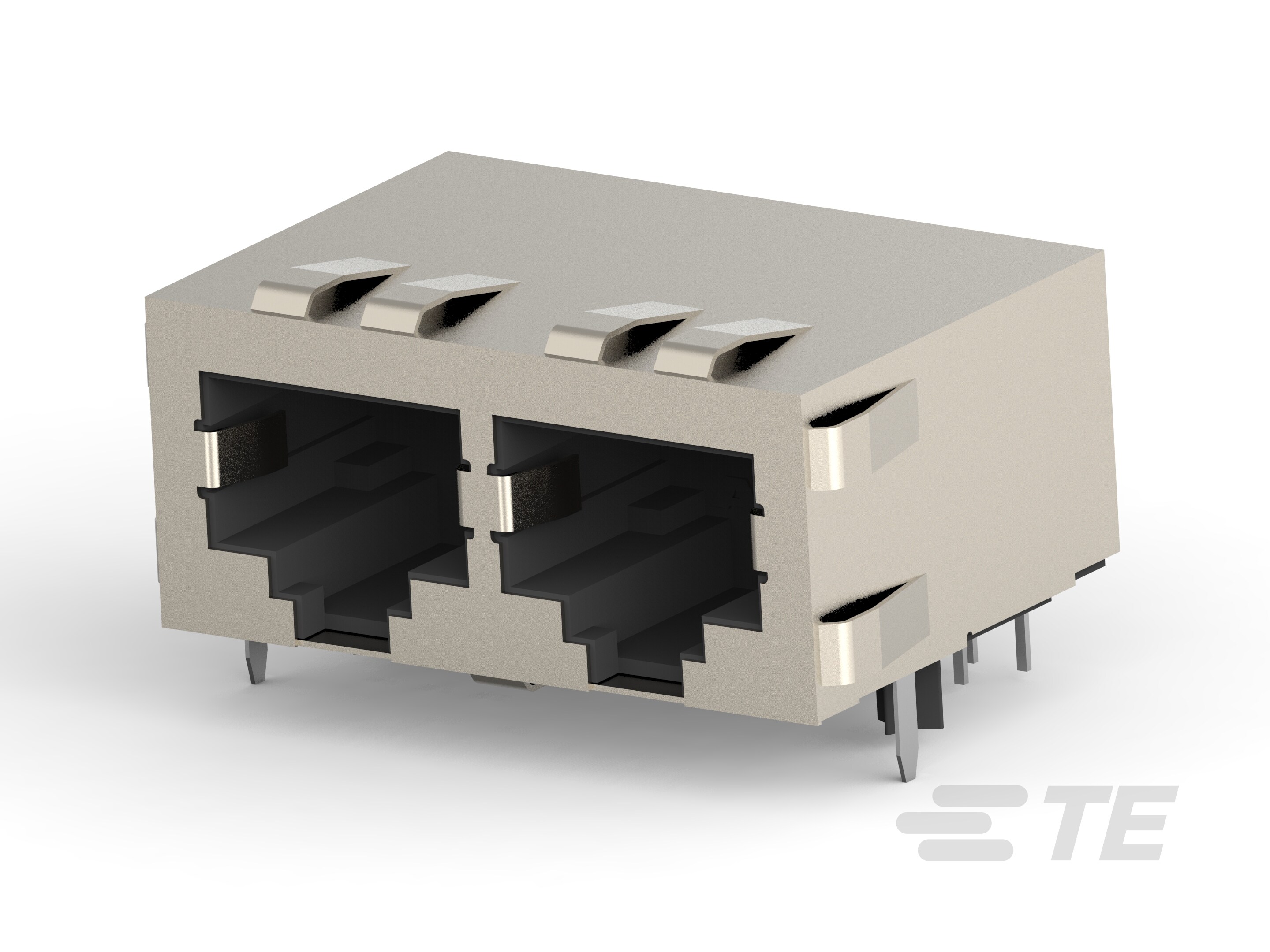 MJ ASSY,2PORT,8POS,SHLD-5406562-1