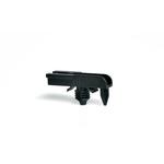 HellermannTyton-155-36002 Cable Clamps and Clips CONNECTOR CLIP HOLE DIA. 6.5-7.0MM PANEL 0.6-3.0MM/ PA66HIRHS BLACK 1000/PACK