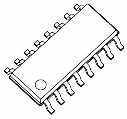 Toshiba-74HC151D Multiplexers Multiplexer 1-Element CMOS 8-IN 16-Pin SOIC T/R