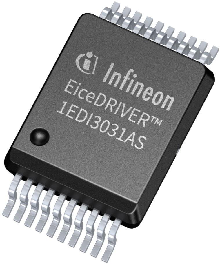Infineon Technologies AG-1EDI3031ASXUMA1 Gate and Power Drivers Driver 12A 1-OUT High Side Inv/Non-Inv 20-Pin DSO EP T/R Automotive AEC-Q100