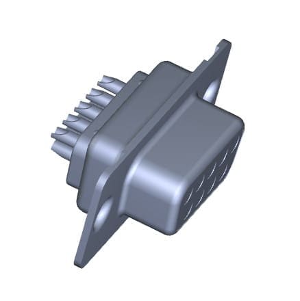 ITT Cannon-M24308/1-1F Connector D-Subminiature M243081-1f