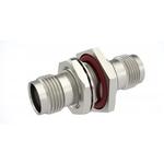 Radiall-R143753000W Connector RF Conn TNC Adapter 0Hz to 11GHz 50Ohm ST Panel Mount F/F Gold Over Nickel